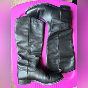 Black Frye Boots! Buy this to pair with your winter outfits this year!!